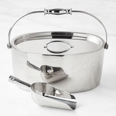 Crafthouse Oval Ice Bucket with Scoop Set