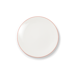 Dibbern Simplicity Dinnerware - Red / Salad/Dessert Plate