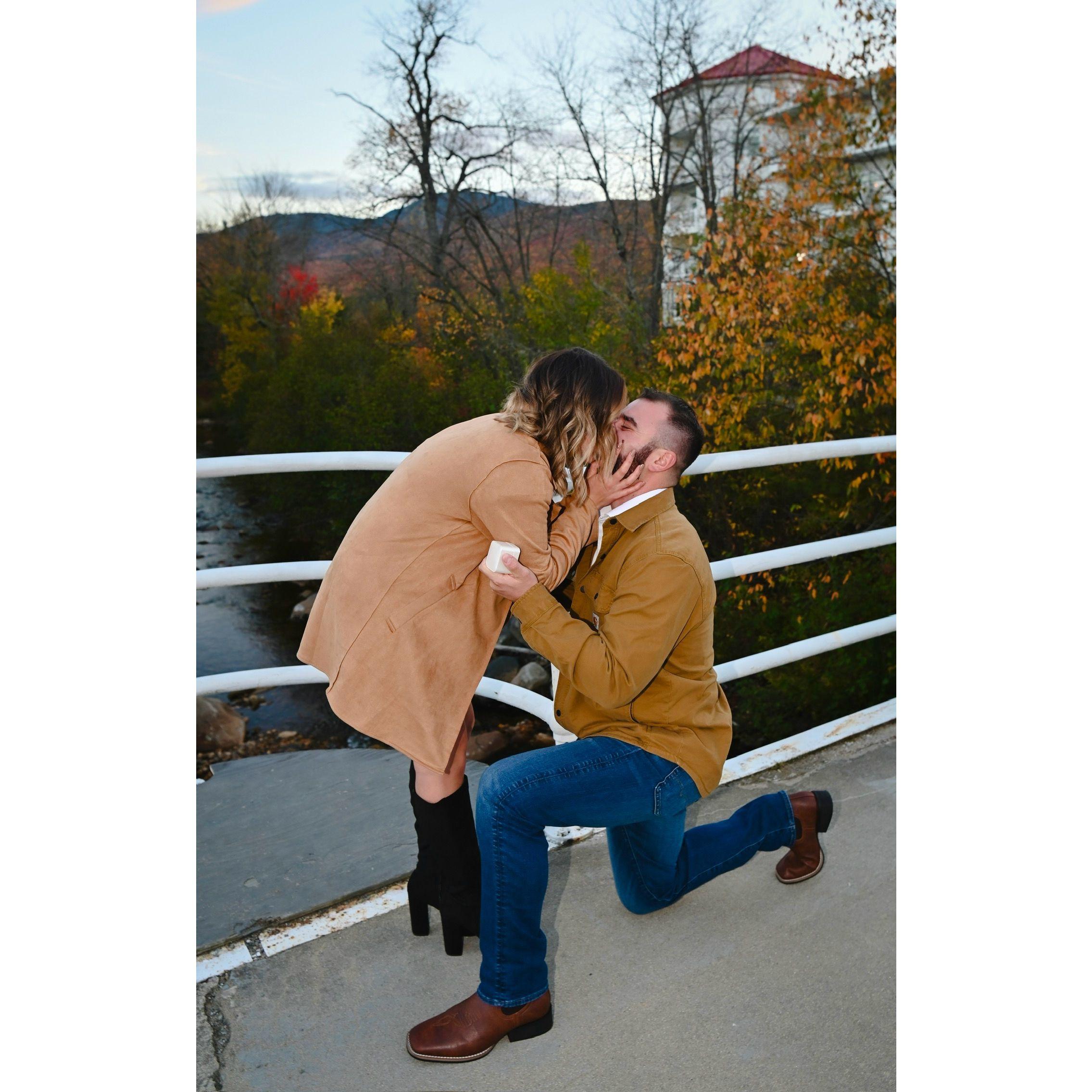 Engagement at Omni Mount Washington Resort - New Hampshire