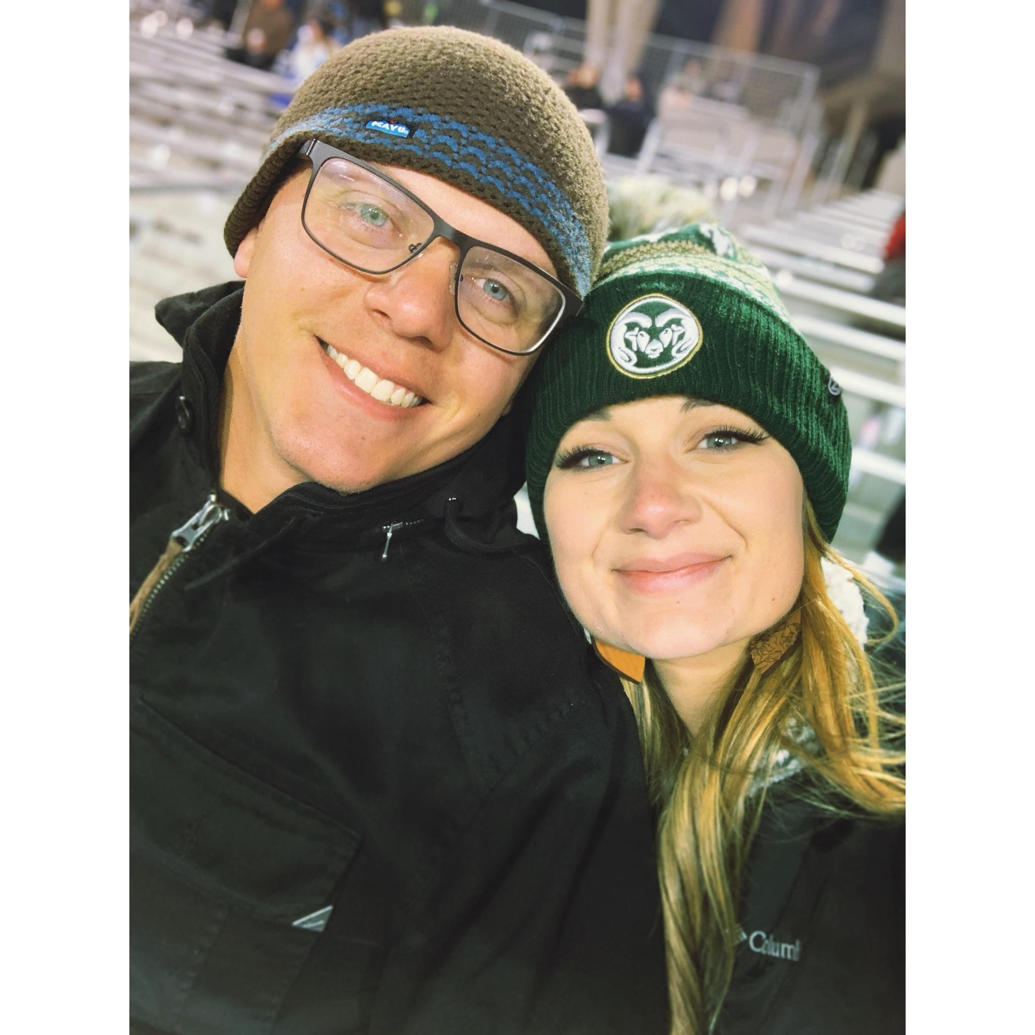 USAFA vs CSU football game (both of our schools against each other).