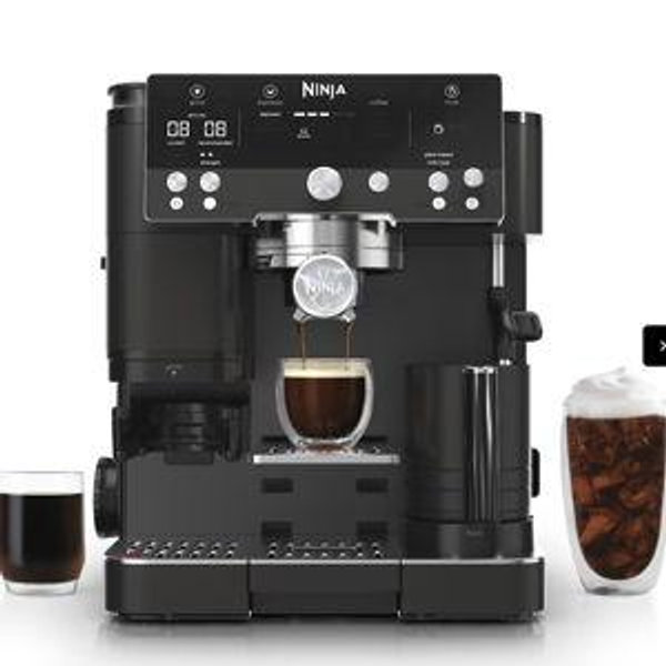 Ninja Luxe™ Café Premier 3-in-1 Espresso, Coffee & Cold Brew - Midnight Black | SharkNinja