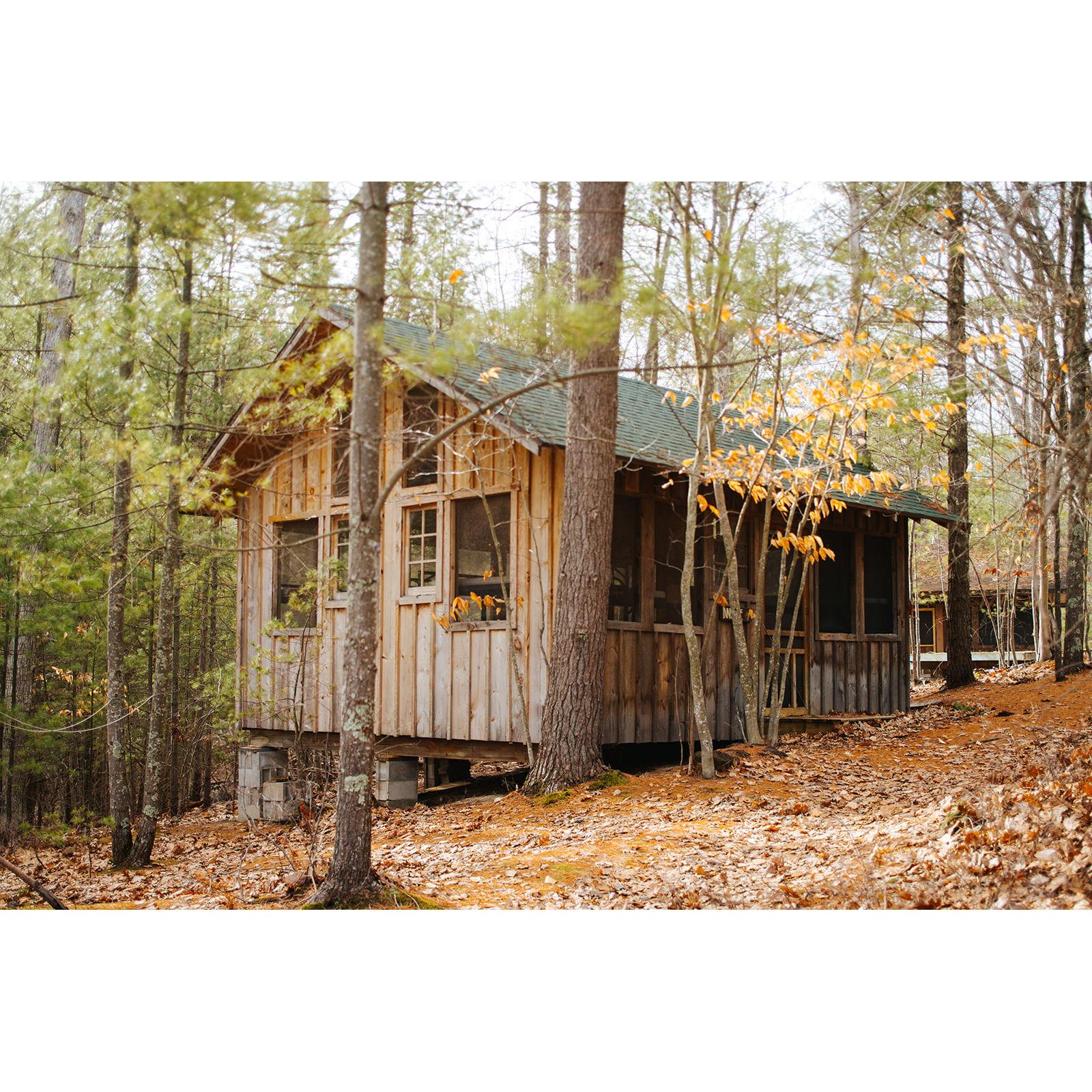 Cabins with no electricity