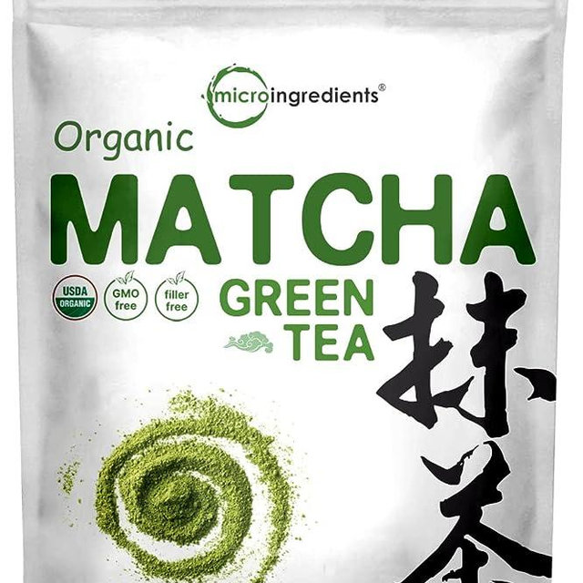 Organic Matcha Green Tea Powder, 1 Pound (16 Ounce), Culinary Grade, First Harvest Authentic Japanese Origin, 100% Pure Matcha for Smoothies, Latte and Baking, Unflavored, Non-Irradiation