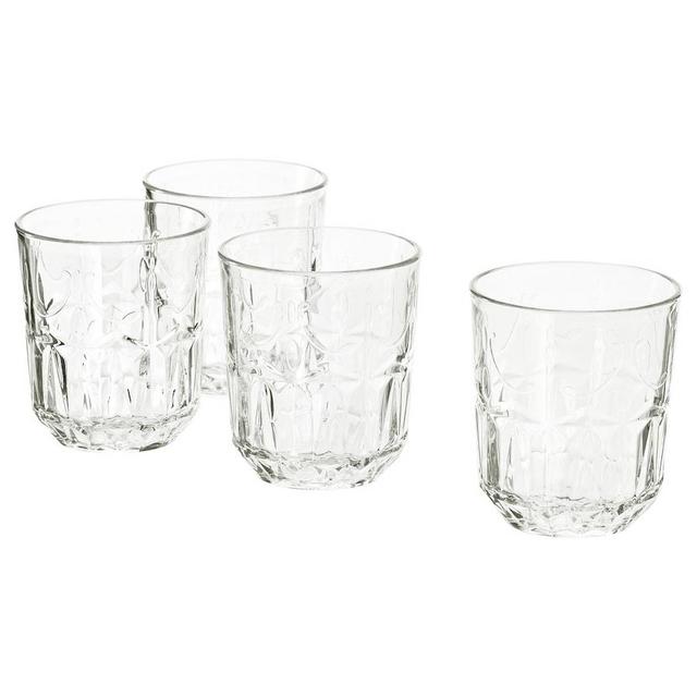 Glass, clear glass/patterned