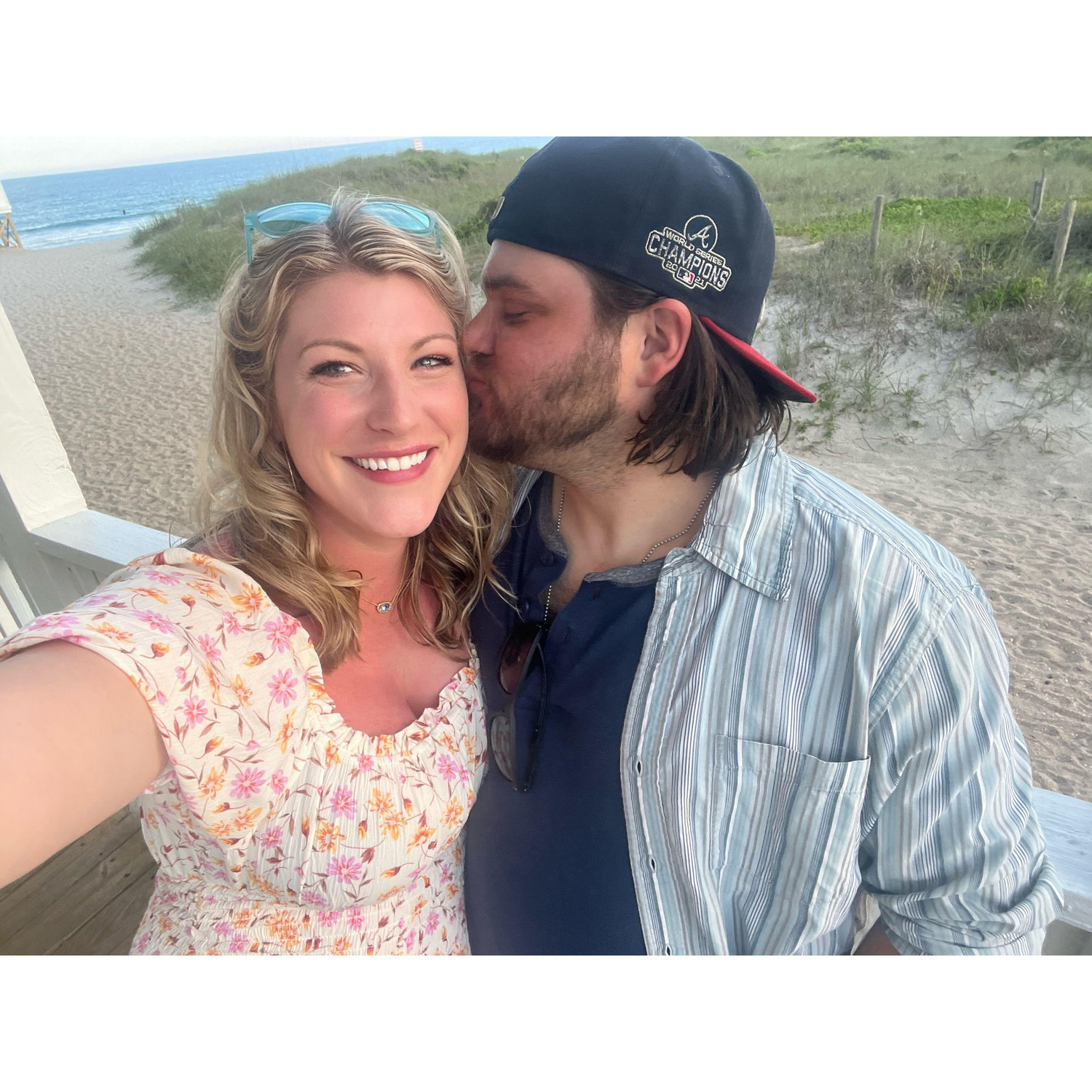 Love our time spent together at the beach in Wilmington.