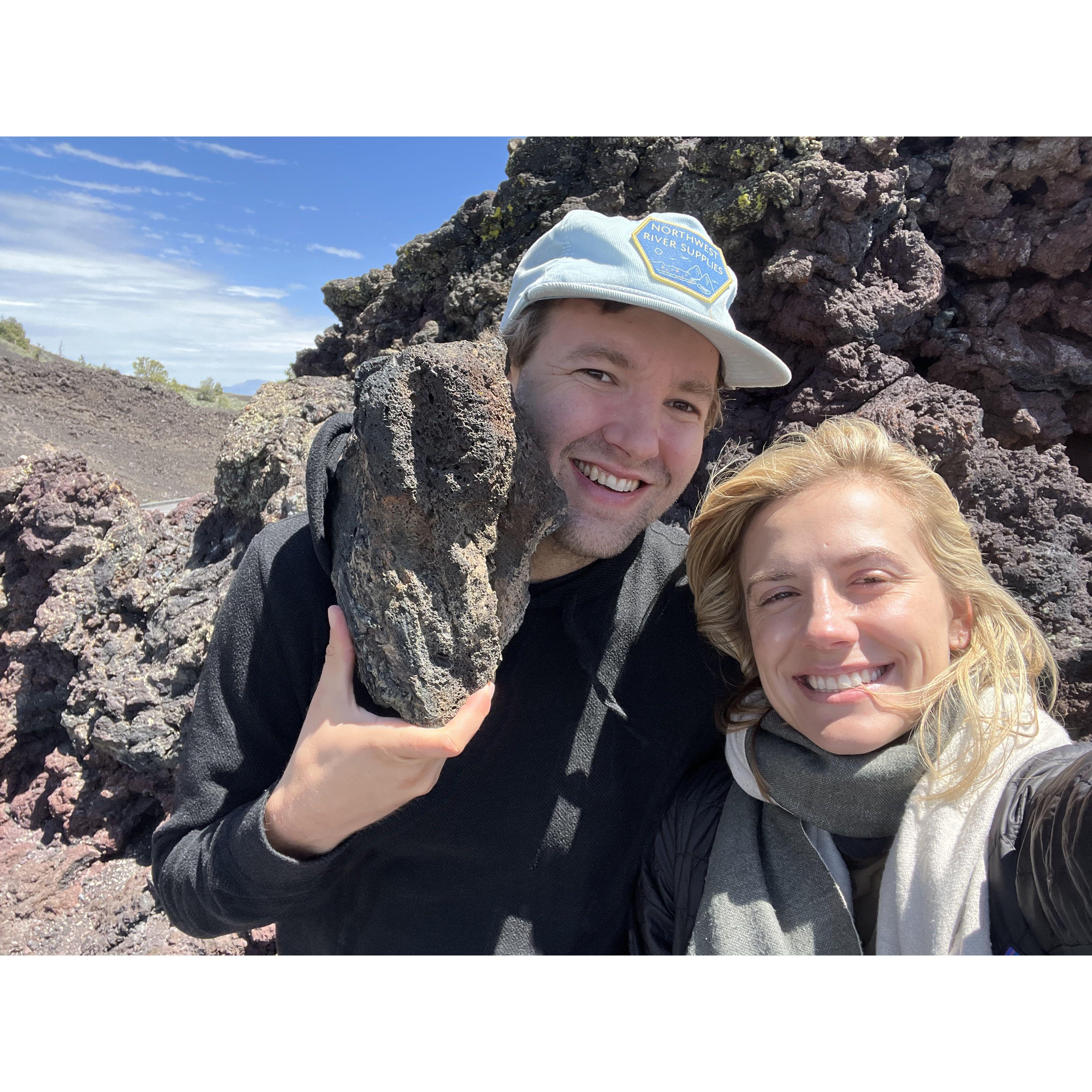 Craters of the Moon National Monument in Idaho!