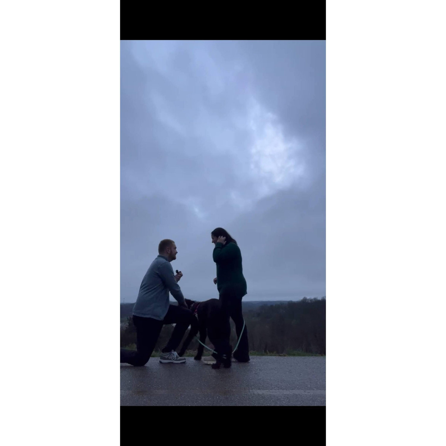 The night he proposed