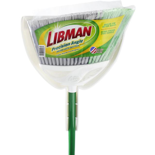 Libman Precision Angle Broom with Dustpan
