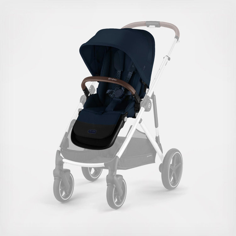Cybex Gazelle S Second Seat - Ocean Blue/Silver Frame