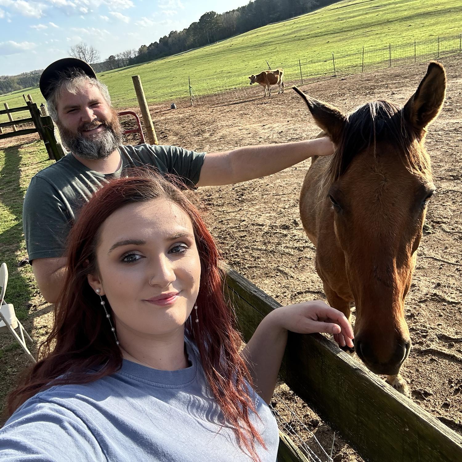 My Valentine’s Day gift a year ago was to go to this farm in GA