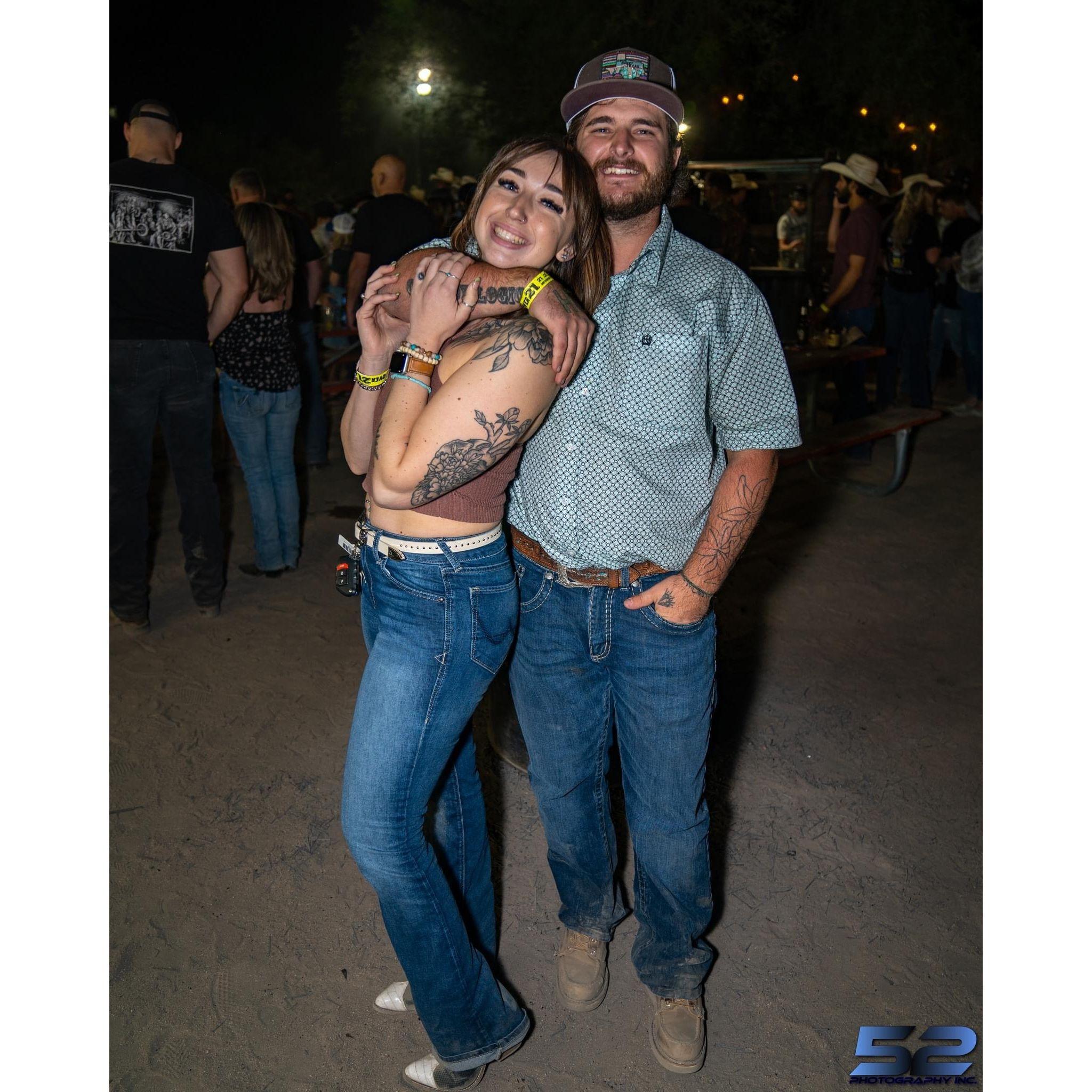 at the Road Runner, one of our favorite places to go on Saturday nights.