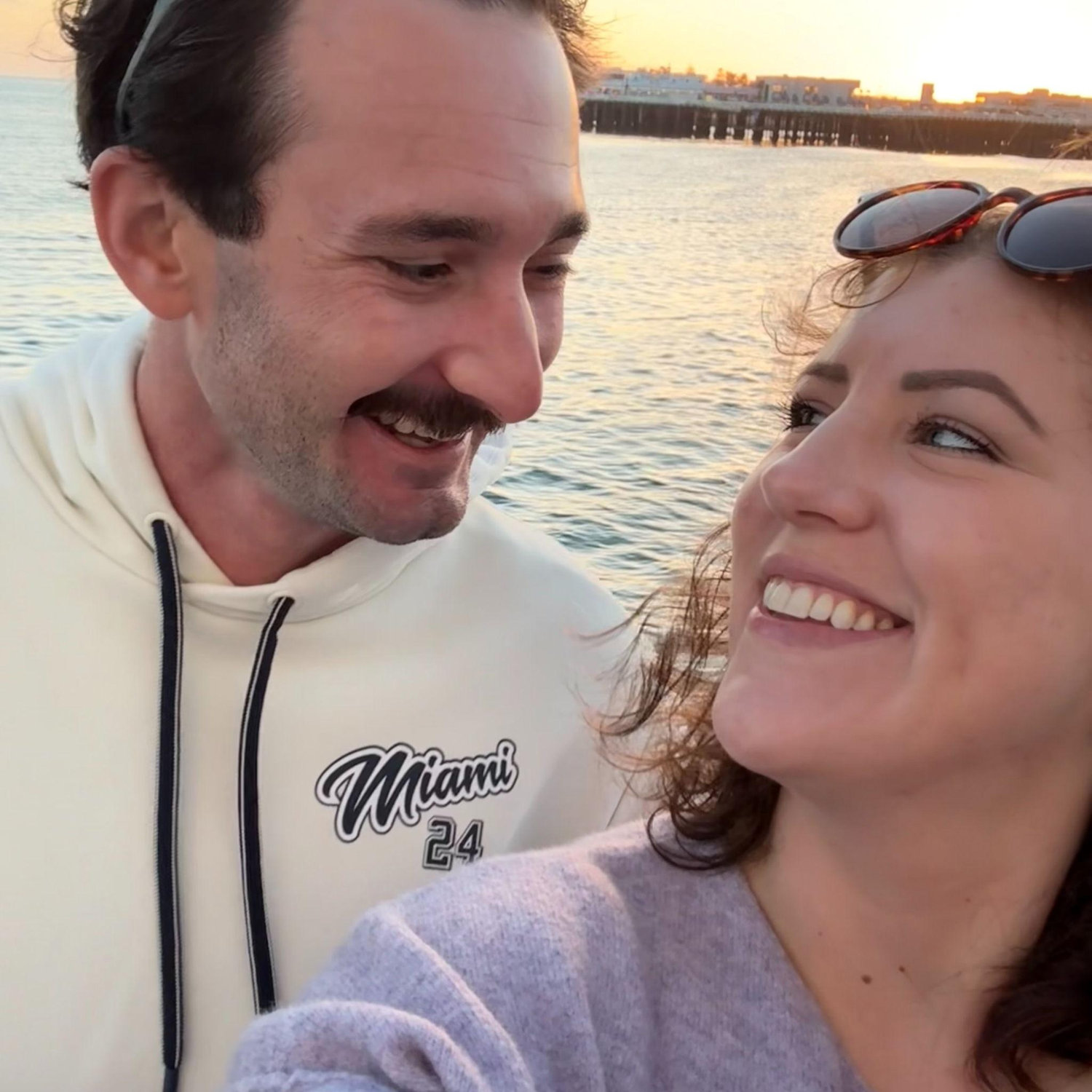 October 2025: A special rehearsal dinner boat ride ahead of the wedding of Eddie’s cousin, Vince, to Jenn.