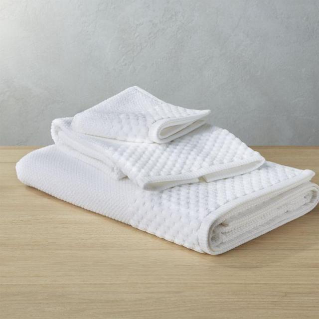 Surface White Bath Towel
