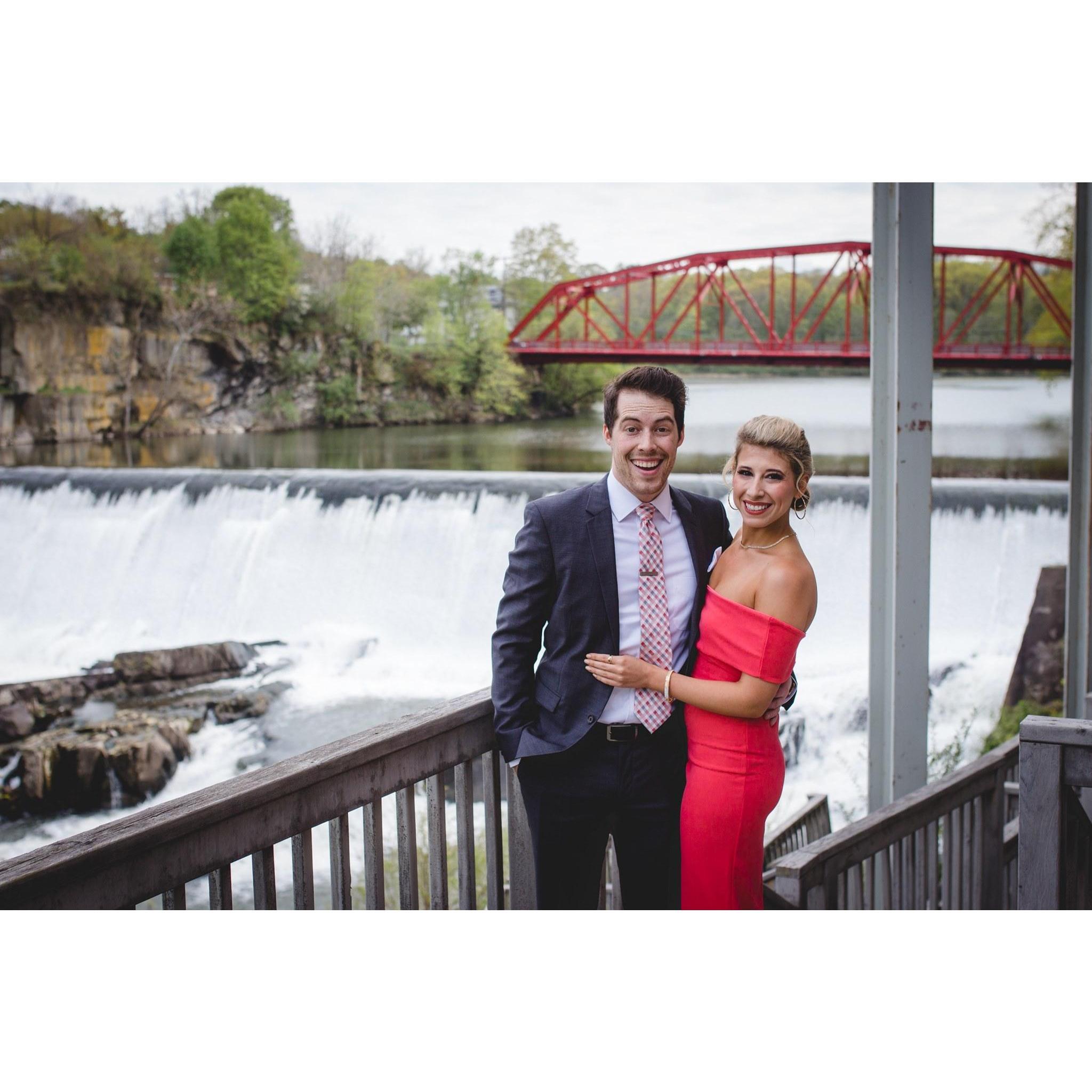 Our cousin's wedding in Saugerties, New York
