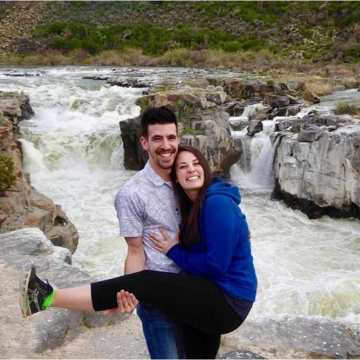 Visiting Kelsey's hometown and nearby falls