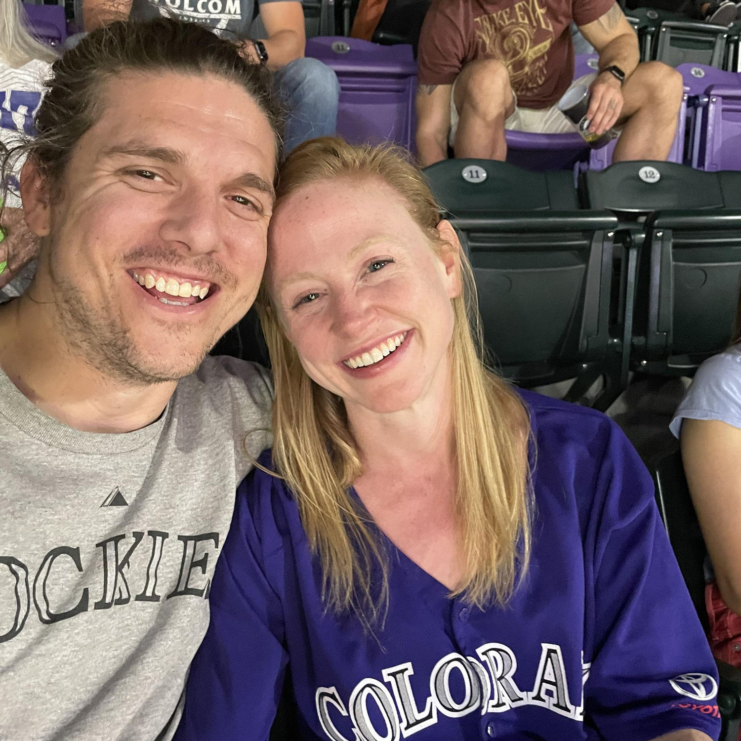 MA's first Rockies game- go sports!