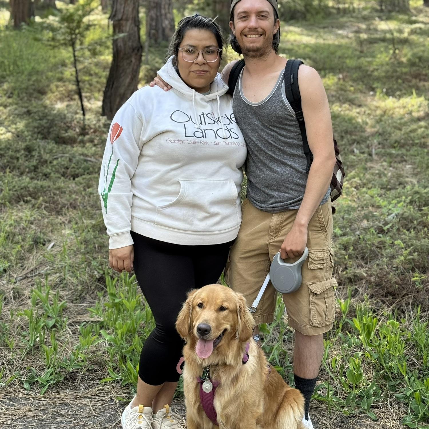 First hike as a little family.
