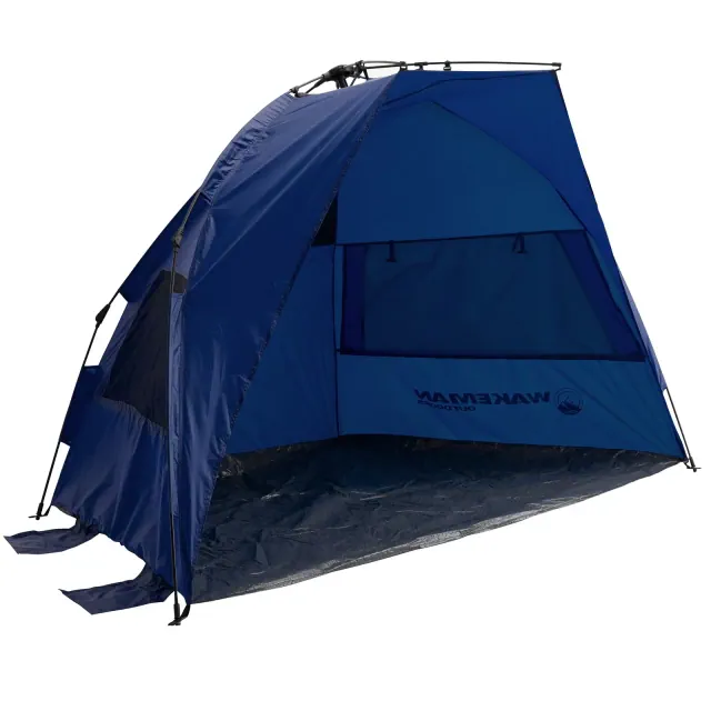 Leisure Sports Pop-up Beach Tent with Carrying Bag - Blue