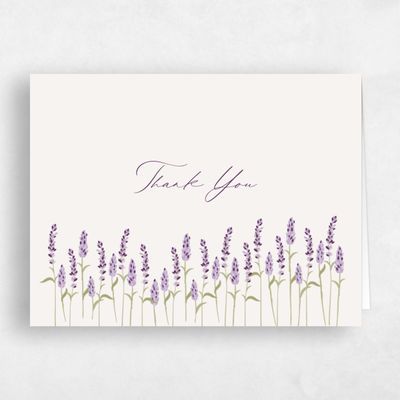 Beige Country Wedding Thank You - Marat Landscape