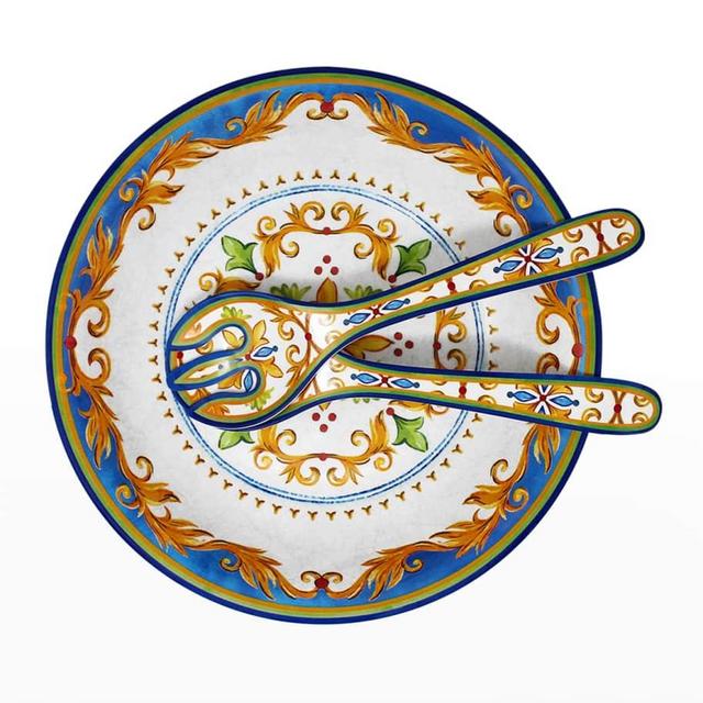 Le Cadeaux Trieste Salad Bowl & Server Set