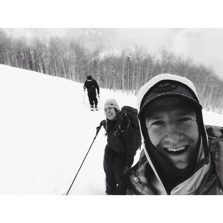 Ski touring in the Wasatch