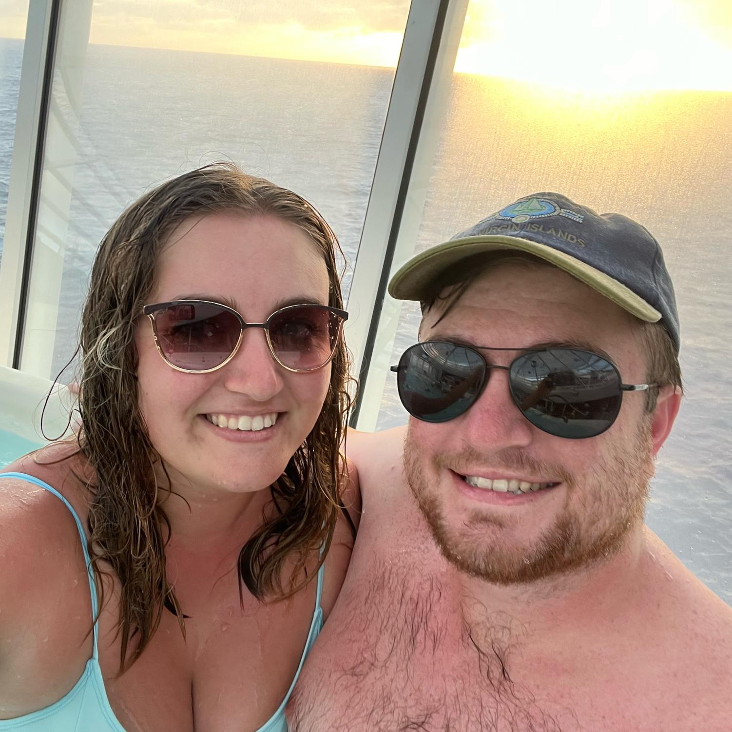 Another cruise pic from when we got engaged!