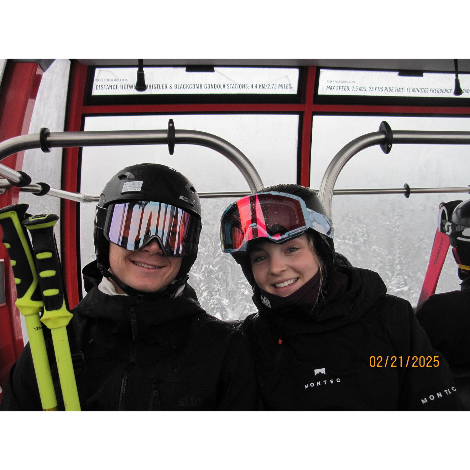 Feb 2025. Ski trip to Whistler, BC, Canada.