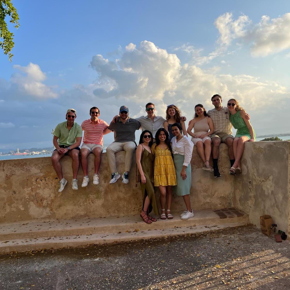 Alec’s first time in Puerto Rico! Shortly before Alec and Chantal became official.
