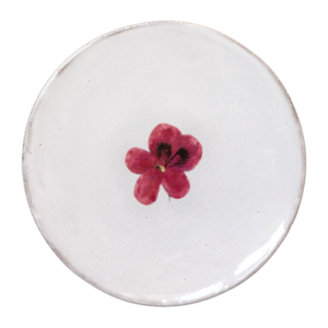 Astier de Villatte Flower Plate