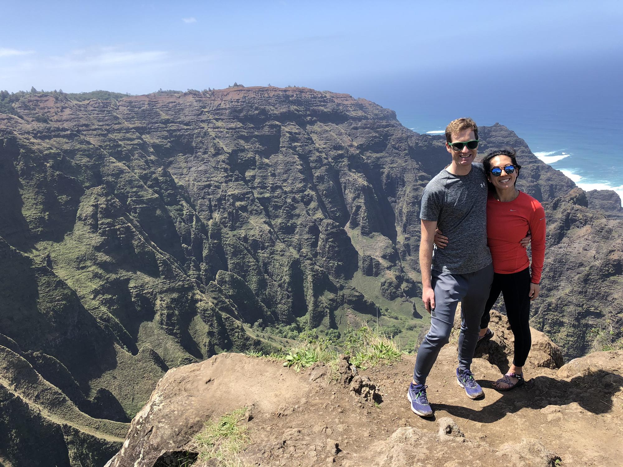 Napali Coast hiking