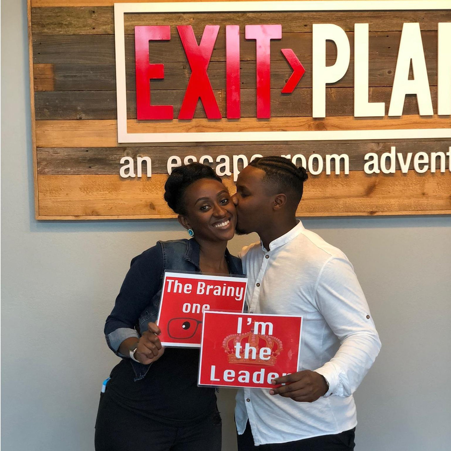 We escaped...
