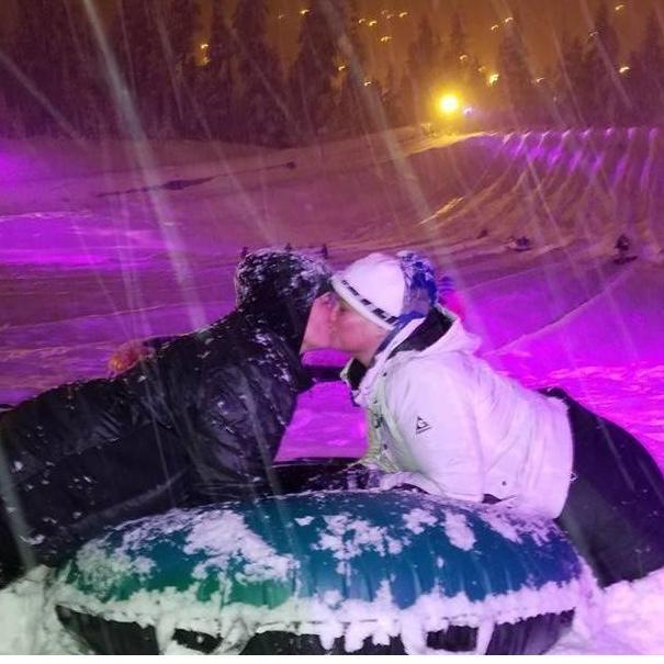 Fast slides on slippery snowy slopes! Snoqualmie 2017