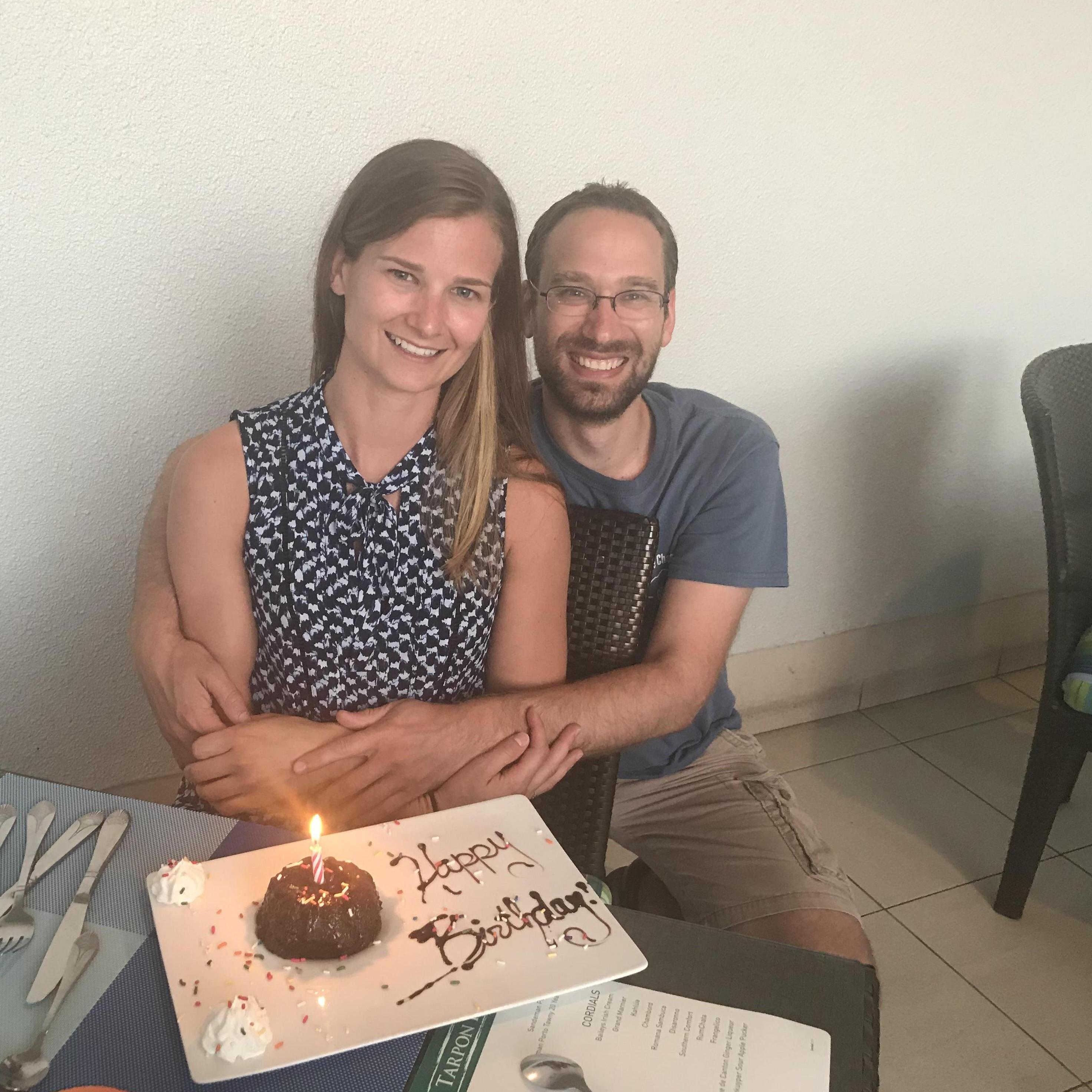 Celebrating Delaney' Birthday in Sanibel, FL