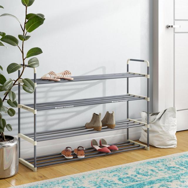 4 Tier 24 Pair Shoe Rack