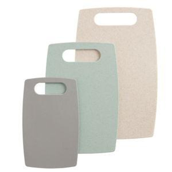 Wheat Straw 3 Piece Reversible Cutting Board Set - World Market