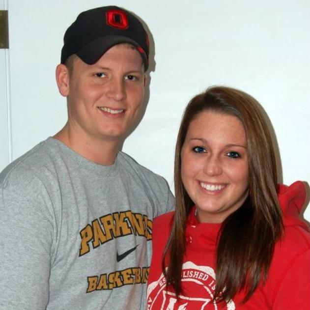 Our first photo together.