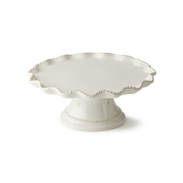 Certified International Heritage Scroll Cake Plate