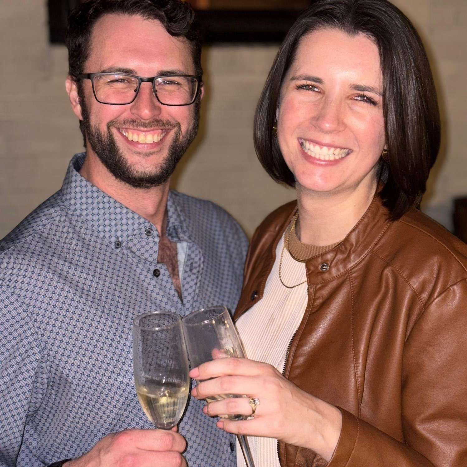 The night we got engaged!