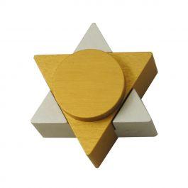 Star of David Travel Candlesticks