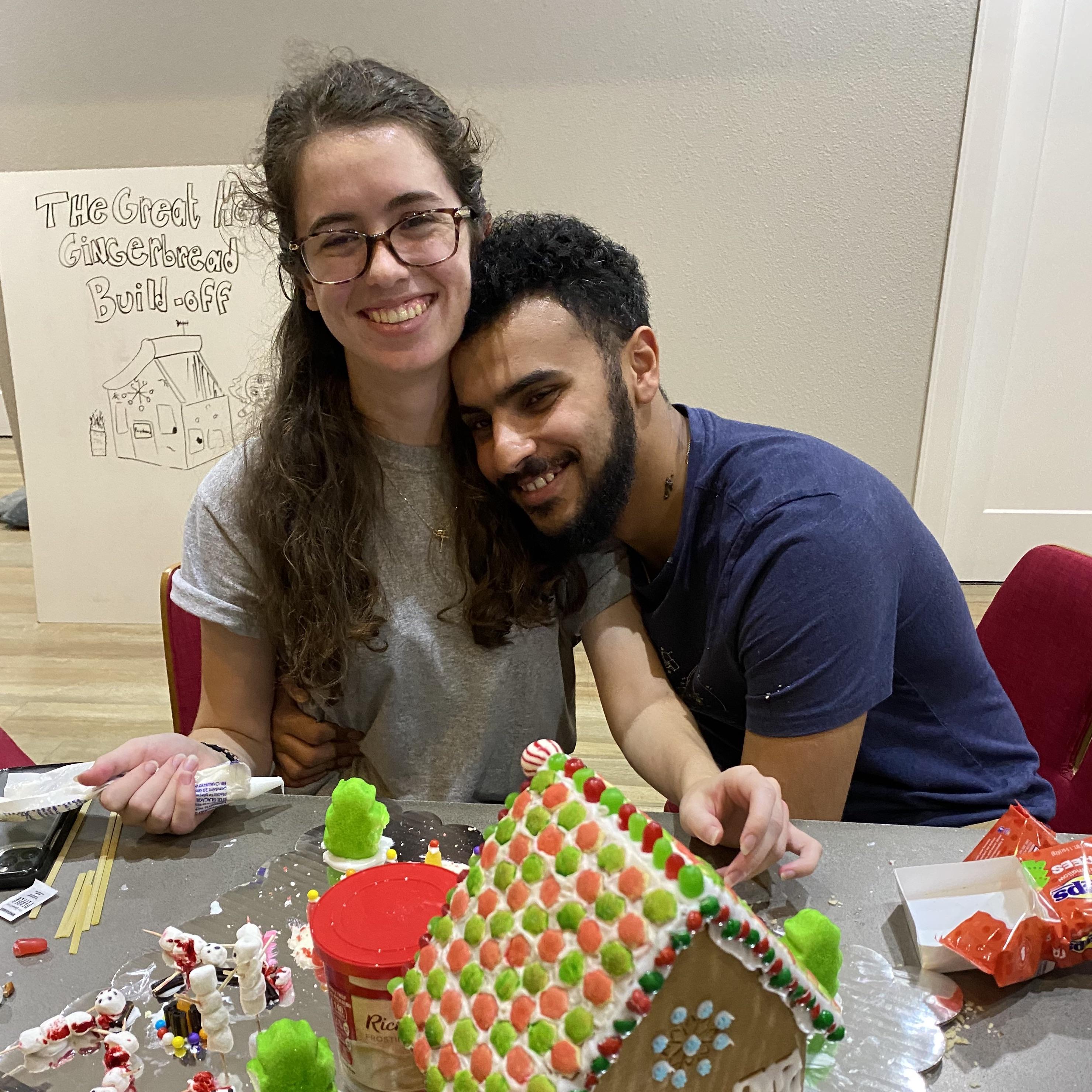 Christmas of 2021, Katie left the internship again (and we still weren't actually dating yet...)