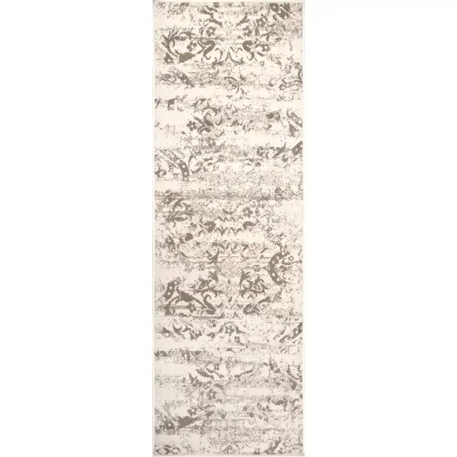 Nuloom Freja Floral & Paisley 2x6 Runner Indoor Area Rug for Living Room Bedroom Dining Room Entryway Hallway Kitchen, Beige/Ivory