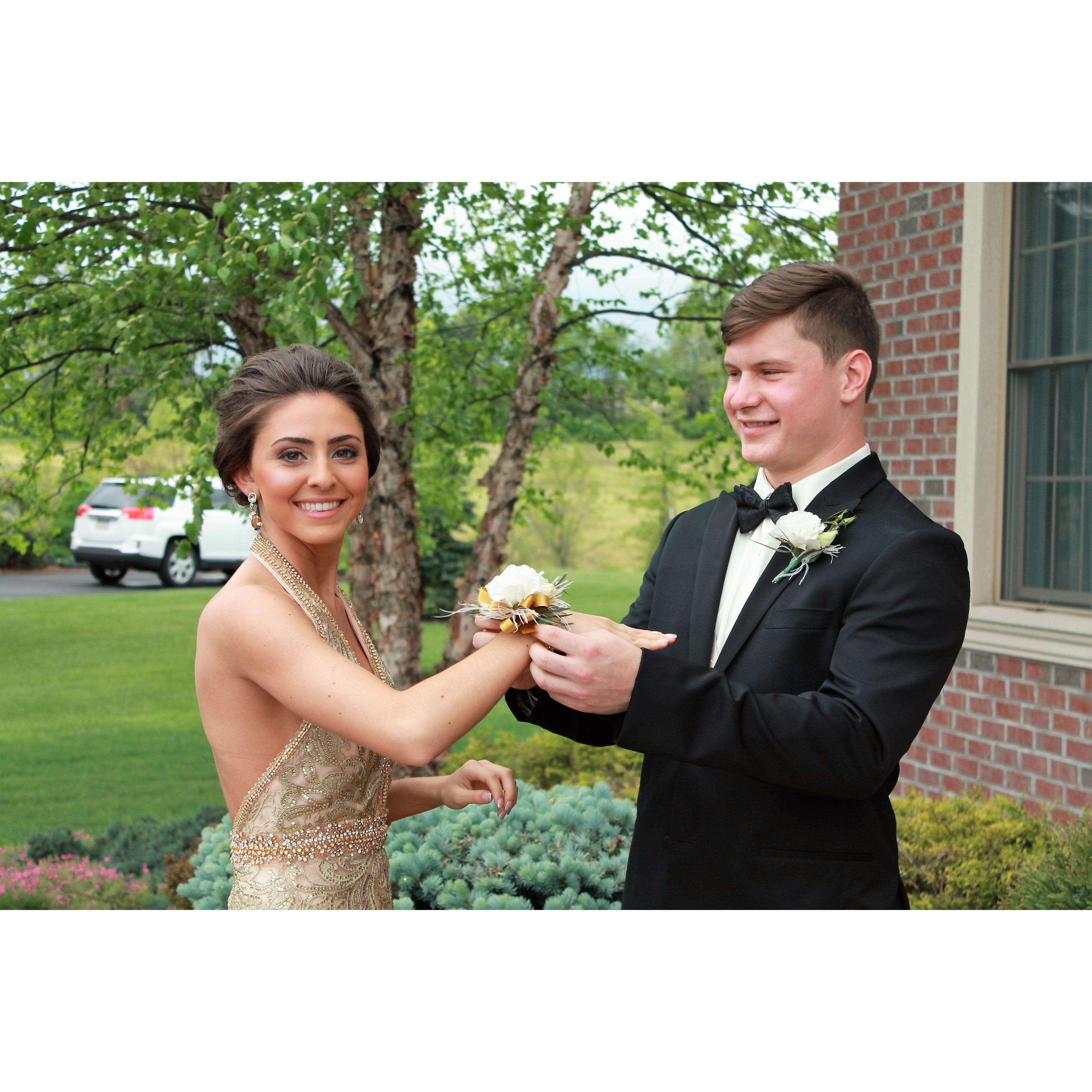 Senior Year Prom in 2017.
