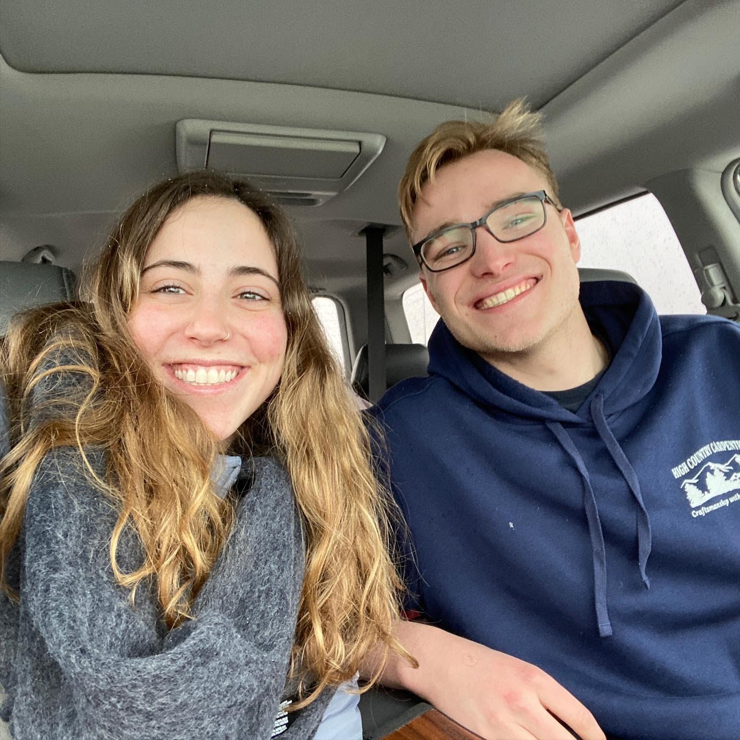 First time Mara traveled to the Bitterroot Valley- winter 2019