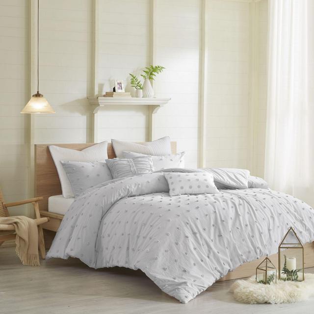 Urban Habitat Brooklyn 7-Piece Full/Queen Comforter Set in Grey