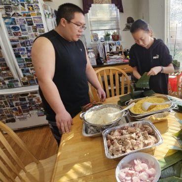 Learning to Make Banh Chung (Vietnamese Sticky Rice Cake for Tet)