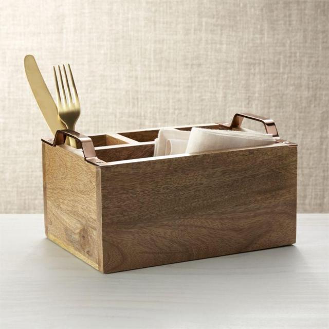 Beck Flatware Caddy Copper