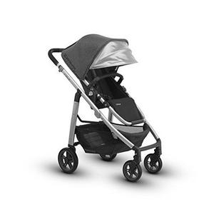 UPPAbaby CRUZ Stroller - Jordan (Charcoal Melange/Silver/Black Leather)