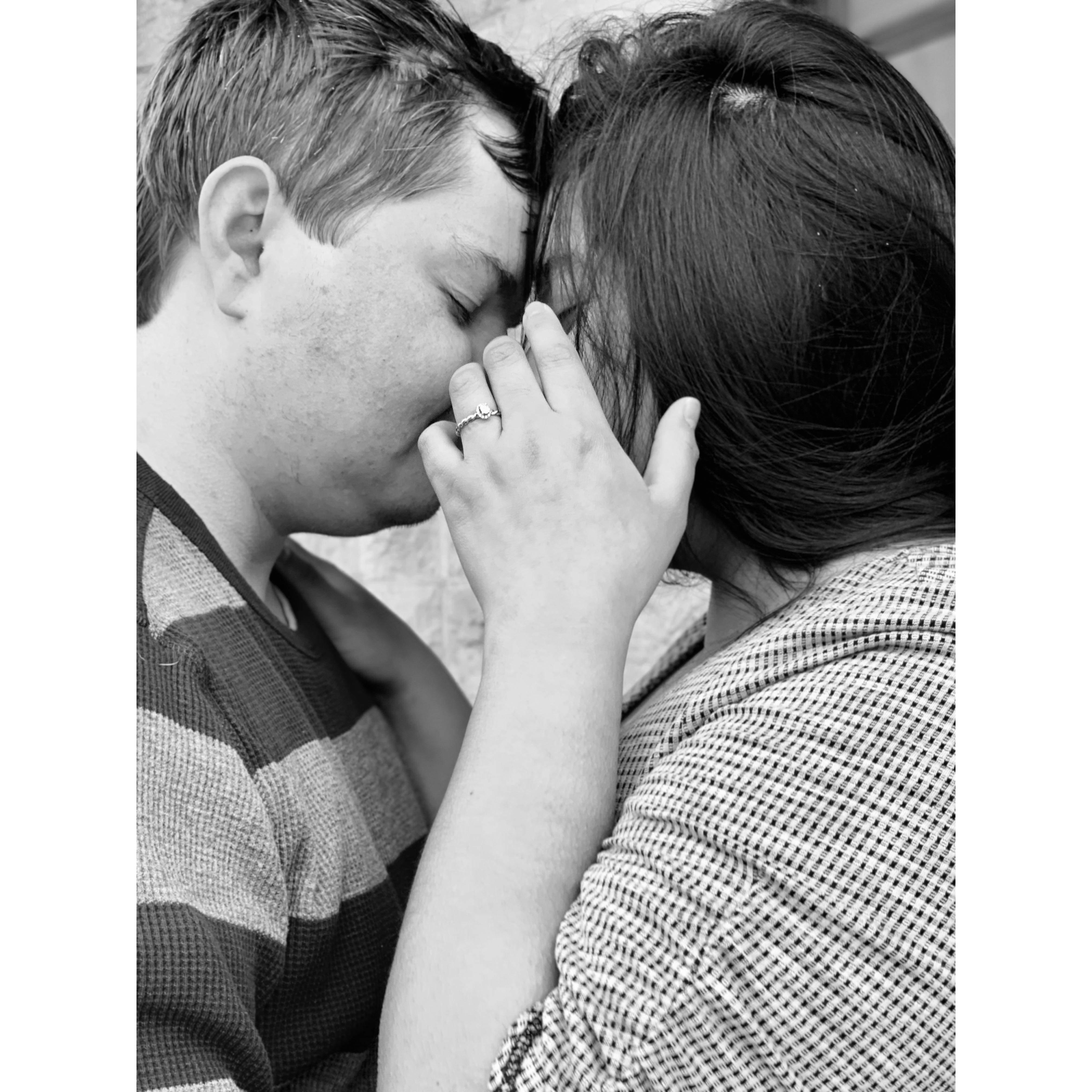 Engagement photos in Denton, TX by my brother, Jonathan and sister-in-law, Ruth.