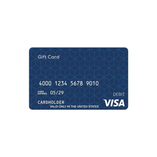 Visa e-Gift Card - $100 + $6 Fee