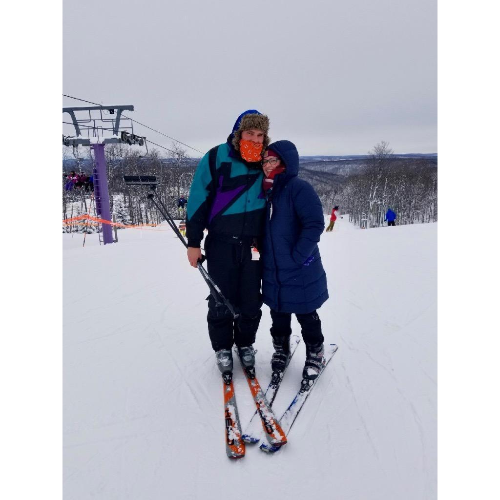 Skiing up North!